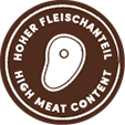 Mit viel Fleisch